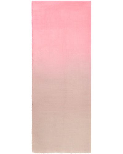 Kiton Scarf Wool - Pink
