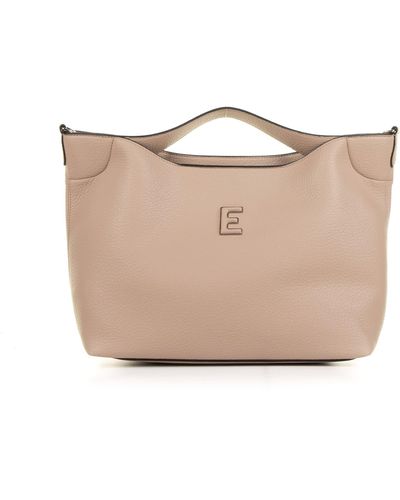 Ermanno Scervino Rachele Small Powder Leather Handbag - Natural
