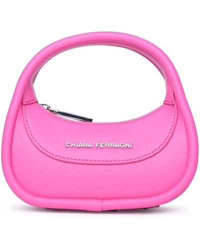 Chiara Ferragni Hyper Small Fuchsia Polyester Bag - Pink