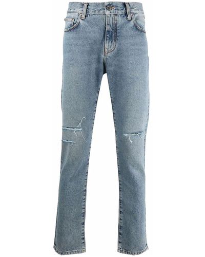 Off-White c/o Virgil Abloh Skinny Denim Jeans - Blue