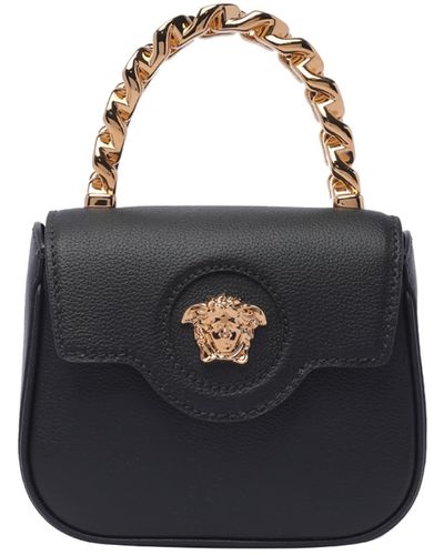 Versace Mini La Medusa Handbag - Blue