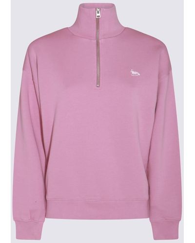 Maison Kitsuné Cotton Sweatshirt - Pink