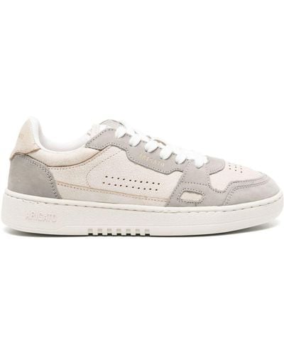 Axel Arigato Dice Lo Suede Paneled Sneakers - White