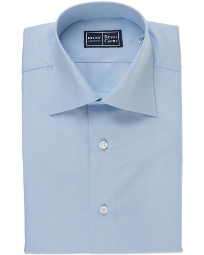 Fray Regular Fit Shirt - Blue