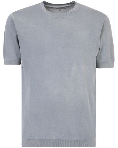 Original Vintage Style Piquet T-Shirt - Gray