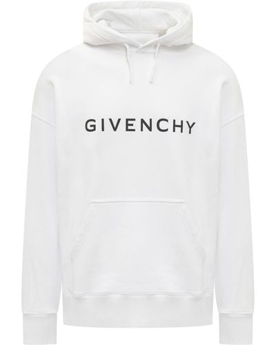 Givenchy Hoodie With Logo - White