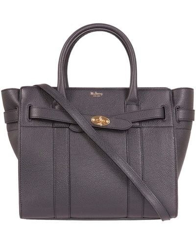 Mulberry Small Zipped Bayswater - Black