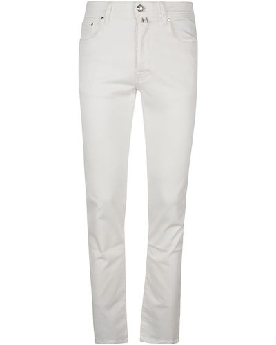 Jacob Cohen 5 Pockets Jeans Slim Fit Bard - White