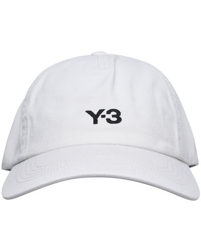 Y-3 Dad Talc Cotton Hat - Metallic