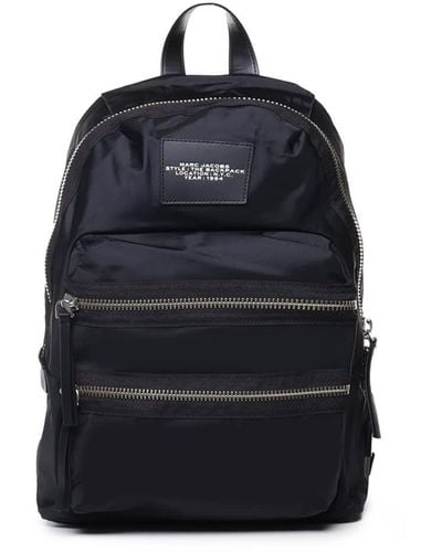Marc Jacobs The Large Backpack Backpack With Zip - Blue