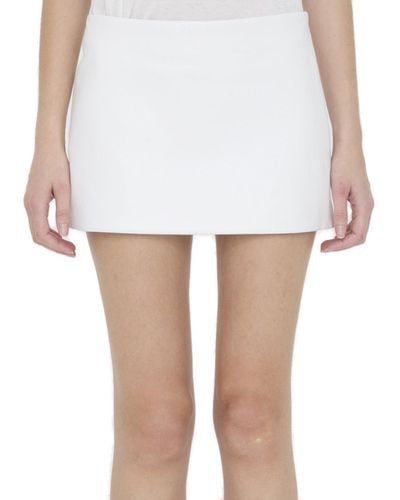 Khaite Jett Miniskirt - White