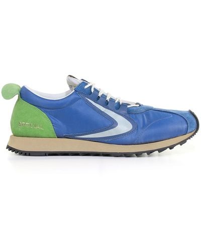 Valsport Sneaker With Contrasting Details - Blue