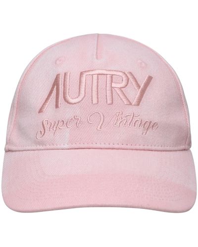 Autry Rose Cotton Cap - Pink