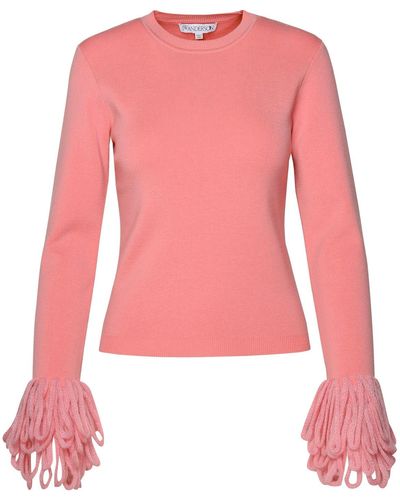 JW Anderson Wool Blend Sweater - Pink