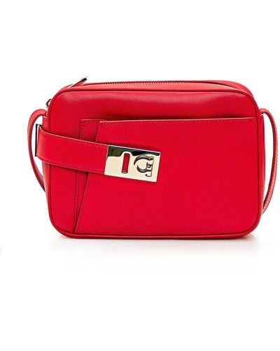Ferragamo Camera Case Bag (S) - Red