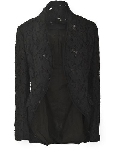 Marc Le Bihan Open Jacket - Black