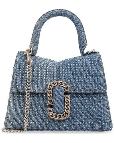 Marc Jacobs 'the St. Marc Mini' Shoulder Bag, - Blue
