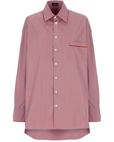 Etro Cotton Shirt - Pink