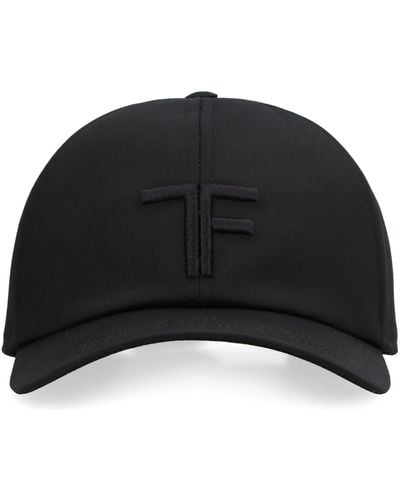Tom Ford Logo Baseball Cap - Black