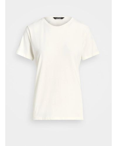 Ralph Lauren Geneth Short Sleeve T Shirt - Natural