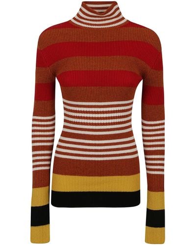 Marni Turtleneck Sweater - Red