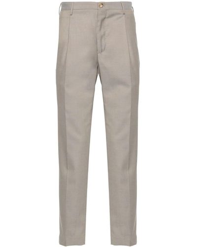 Incotex Model R54 Tapered Fit Trousers - Grey