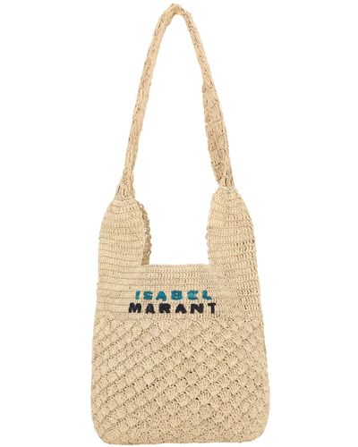 Isabel Marant Praia Shoulder Bag - Natural