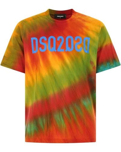 DSquared² Cotton T-Shirt - Multicolour