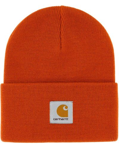 Carhartt Dark Orange Acrylic Watch Hat