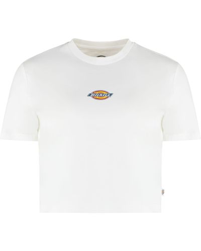 Dickies Maple Valley Printed Stretch Cotton T-Shirt - White