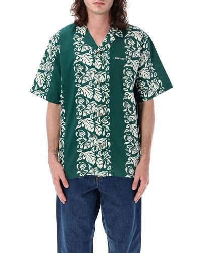 Carhartt Floral Shirt - Green