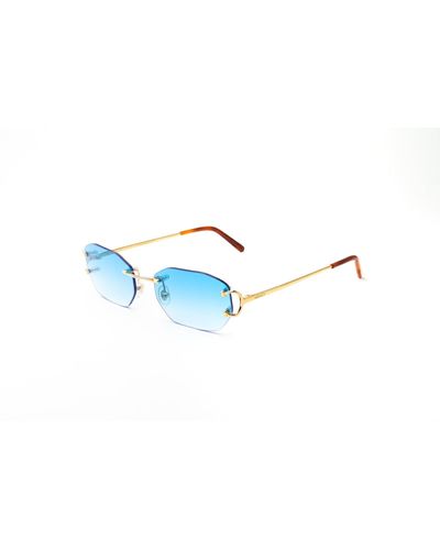 Cartier Sunglasses in White | Lyst UK
