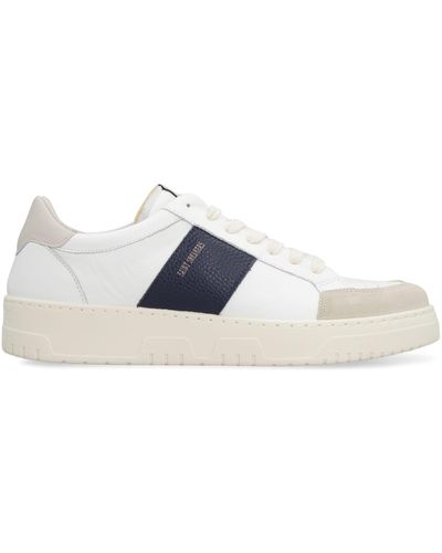 SAINT SNEAKERS Sail Leather Low-top Sneakers - Blue