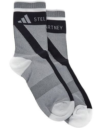 adidas By Stella McCartney Logo Socks - Gray