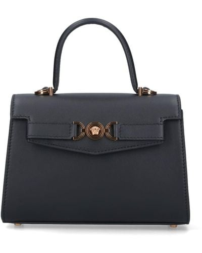 Versace 'medusa '95' Small Handbag - Black