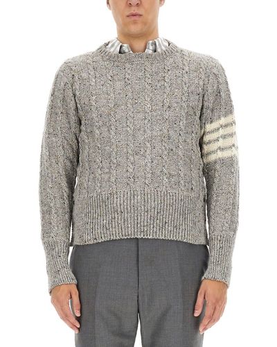 Thom Browne Wool Jersey - Grey