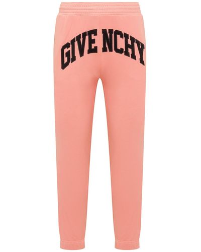 Givenchy Trousers With Logo - Red