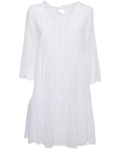 Ermanno Scervino Cotton Dress - White