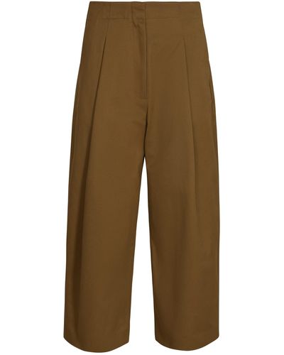 Studio Nicholson Concealed Trousers - Green