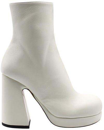 Proenza Schouler Shape Platform Boots Shoes - White
