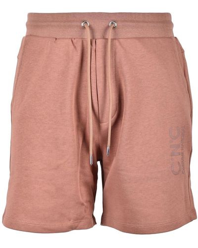CoSTUME NATIONAL Brown Bermuda Shorts - Pink