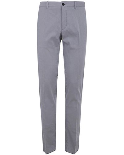 Incotex Model Ts84 Slim Fit Pants - Gray