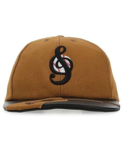 Just Don Biscuit Cotton Baseball Cap - Brown