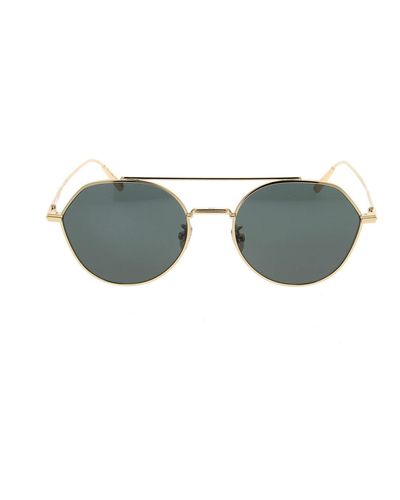 Dior Round Frame Sunglasses - Green