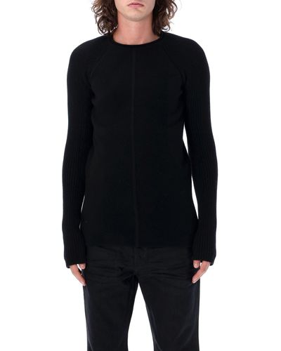 Rick Owens Pull Knit Crewneck - Blue