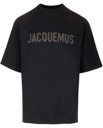 Jacquemus Typo Crewneck T-Shirt - Black
