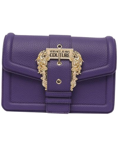 Versace Couture1 Crossbody Bag - Purple