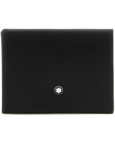 Montblanc Leather Card Holder - Black