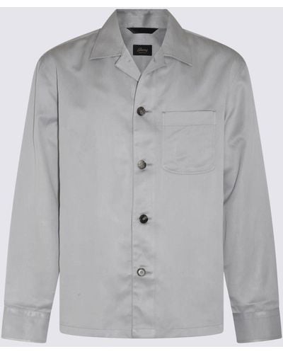 Brioni Light Silk Shirt - Grey