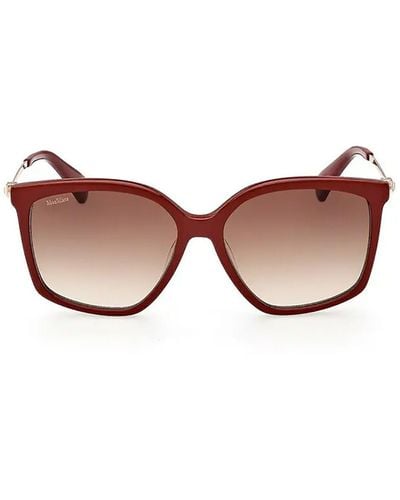 Max Mara Butterfly Frame Sunglasses - Brown